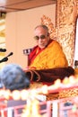 LEH, INDIA - AUGUST 5, 2012: His Holiness the 14th