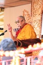 LEH, INDIA - AUGUST 5, 2012: His Holiness the 14th