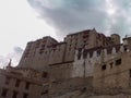 Leh Ladakh architecture . Key Monestry . Thikse Gompa . Old .