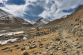 Leh ladakh, Beautiful landscape, Sunset scene over Stok Kangri Mountains