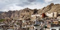 Leh Palace - Ladakh - India Royalty Free Stock Photo