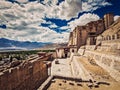 Leh palace, Ladakh, India Royalty Free Stock Photo