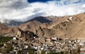 Leh Palace - Namgyal Tsemo Gompa - Leh - Ladakh Royalty Free Stock Photo