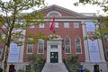 Lehman Hall in Harvard University, Boston, USA Royalty Free Stock Photo