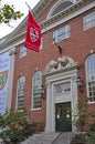 Lehman Hall in Harvard University, Boston, USA Royalty Free Stock Photo