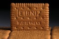 Leibniz-Keks packs, German brand, cocoa biscuits background