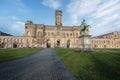 Leibniz University - Welfenschloss Main Building and Horse Statue - Hanover, Germany