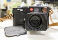 Leica M6 film stock camera Royalty Free Stock Photo