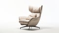 Leica R8 Inspired Curved Armchair: Airy, Light, 32k Uhd, Limited Color Range