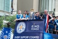 Leicester City celebrates Championship of English Premiere League in Thailand