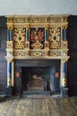 Leicester - The Guildhall - ornate fireplace