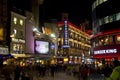 Leicester Square in London, UK