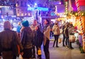 Leicester square traditional fun fair, London Royalty Free Stock Photo