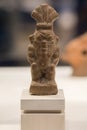 old figurine of the egyptian god Bes. God of music and childbirth. Ancient egypt.