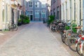 Leiden in Netherlands Royalty Free Stock Photo