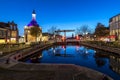 Leidschendam during sunset