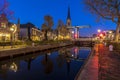 Leidschendam during sunset