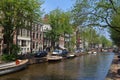 Leidsegracht canal in Amsterdam