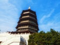 Leifeng Pagoda in Hangzhou, China Royalty Free Stock Photo