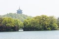 Leifeng pagoda and Su causeway