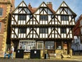 The Leigh-Pemberton House, now the Visitor Information Centre of Lincoln, England, dates back to the 16th century