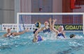 Waterpolo EuroLeague Women Championship Ekipe Orizzonte vs BVSC Zuglo Royalty Free Stock Photo