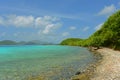 Leinster Bay in US Virgin Islands, USA Royalty Free Stock Photo