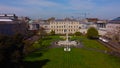 Leinster House in Dublin - the Irish Government Building from above Royalty Free Stock Photo