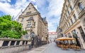 LEIPZIG, GEMANY - JULY 2016: Thomaskirche in Leipzig, Saxony. Le Royalty Free Stock Photo