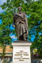 Leipzig, Germany, August 8, 2022: Statue of Albrecht Thaer in Ge Royalty Free Stock Photo