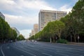 Leipziger Strasse Avenue - Berlin, Germany Royalty Free Stock Photo