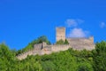 Leiria castle Royalty Free Stock Photo