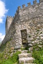 Leiria Castle Ruins, Leiria, Portugal Royalty Free Stock Photo