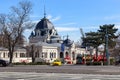 Leisure building near Varosliget park, Budapest, Hungary