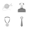 Leisure, hobbies, textiles and other web icon in monochrome style. tires, fashion, sports, icons in set collection. Royalty Free Stock Photo