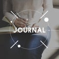 Leisure Journal Journalism Ideas Express Yourself Concept