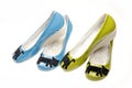 Leisure women's shoes Royalty Free Stock Photo