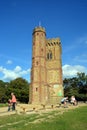 Leith Hill Tower on North Downs, Surrey, UK.