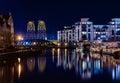 Leith by night Royalty Free Stock Photo
