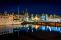 Leith by night Royalty Free Stock Photo