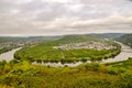 Leiwen village on the Moselle Royalty Free Stock Photo