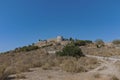 Lekuresi Castle historical ruins in Sarande Albania