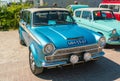 Ford Consul Cortina 1500 Oldtimer at the annual national oldtimer day in Lelystad Royalty Free Stock Photo