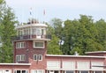 Replica building of the old terminal of Schiphol at the Aviodrome Airplane museum