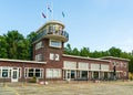 Replica building of the old terminal of Schiphol at the Aviodrome Airplane museum