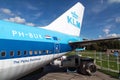 Retired ex KLM Jumbo jet