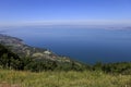 The Leman lake, Evian, France