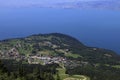 The Leman lake, Evian, France