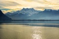 The Leman lake, Switzerland