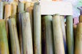 Lemang cook Royalty Free Stock Photo